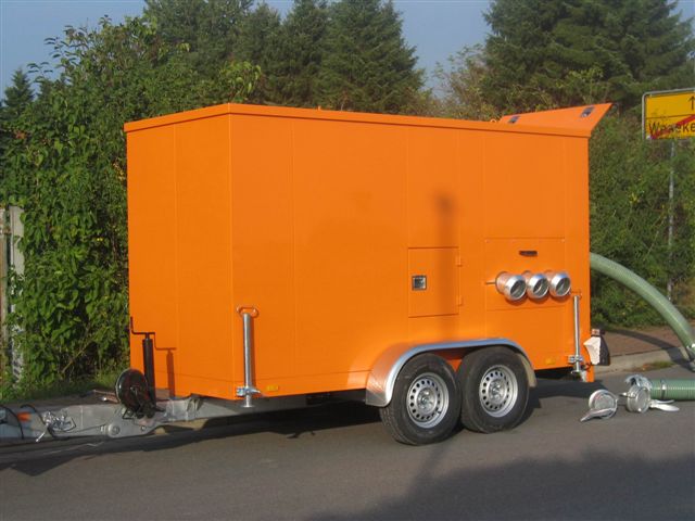  城市防澇搶險(xiǎn)移動(dòng)排水泵車 